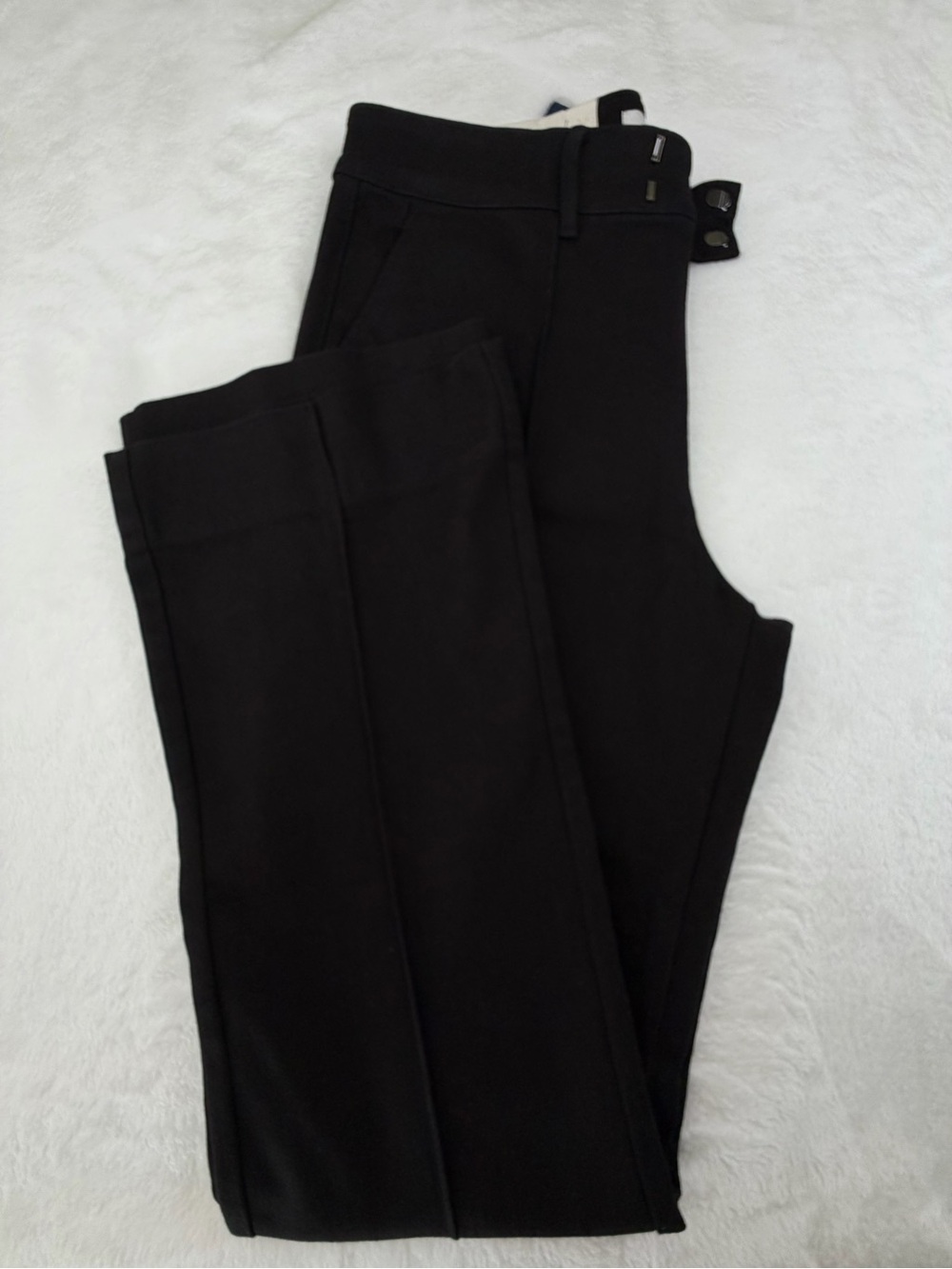 NIC+ZOE Men's Black Dress Pants - Sleek Tailored Style